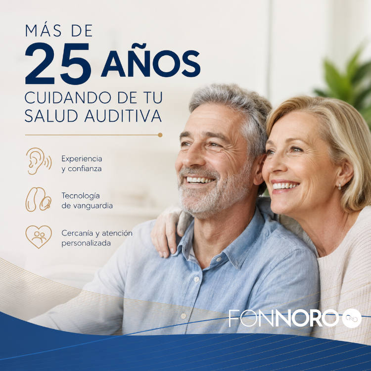 Fonnoro cumple más de 25 años cuidando de la salud auditiva